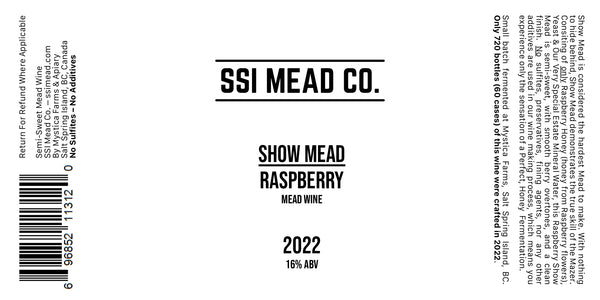 Raspberry Show Mead